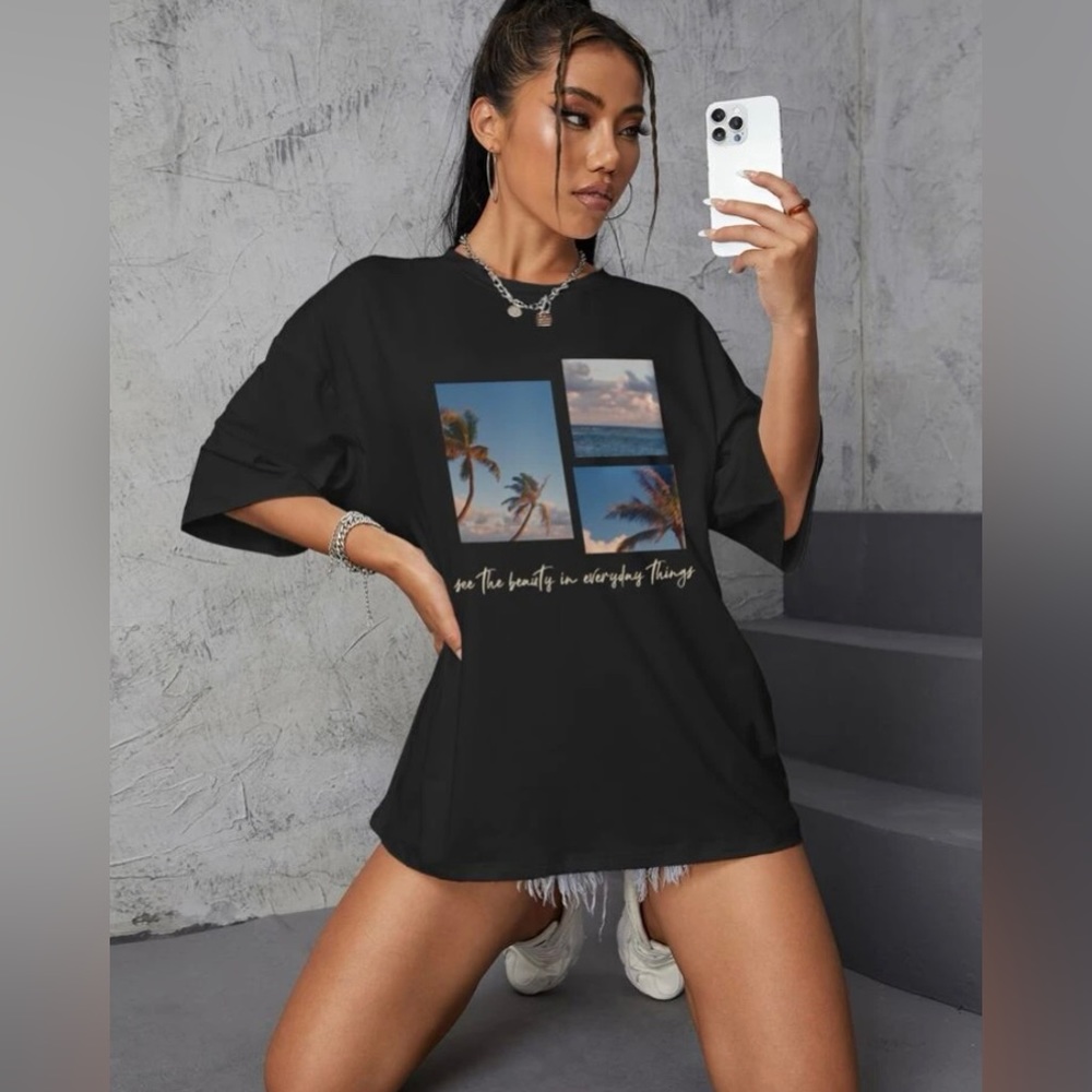 Tropical pictures T-shirt!